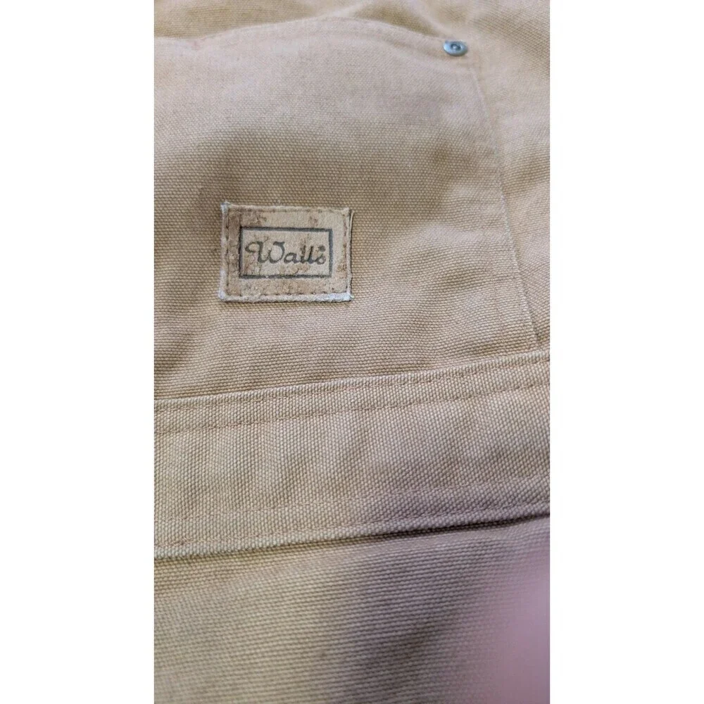 Vintage Walls Blizzard-Pruf Insulated Bib Overalls Men’s Large Workwear Brown